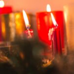 Celebración de la noche de velitas en San Gil