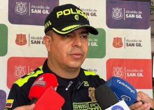 Nuevo comandante del Distrito 1 de Policía con sede en San Gil