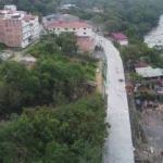 obra carrera primera en San Gil box culvert